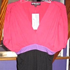 Ralph Duke Spirited Colorblock Dress NEW